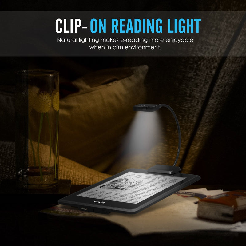 Compact Dual LED Book clip on light or Reading Light