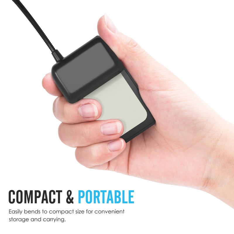 Compact Dual LED Book clip on light or Reading Light